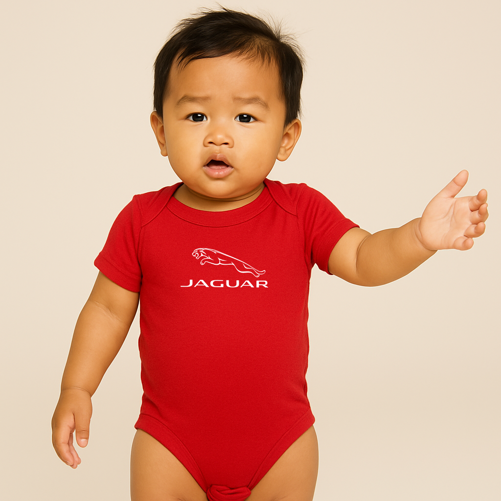 Jaguar Car Symbol Baby Romper Onesie